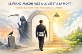 LE FRANC-MAÇON FACE À LA VIE ET À LA MORT : PERDRE LA PEUR POUR TROUVER LA LUMIÈRE
