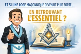 ET SI UNE LOGE MAÇONNIQUE DEVENAIT PLUS FORTE… EN RETROUVANT L’ESSENTIEL ?