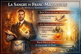 🩸 LA « PREUVE DU SANG » EN FRANC-MAÇONNERIE : ENTRE MYTHE, PEUR ET LUMIÈRE