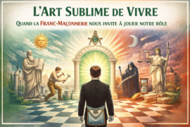 L’ART SUBLIME DE VIVRE : QUAND LA FRANC-MAÇONNERIE NOUS INVITE À JOUER NOTRE RÔLE