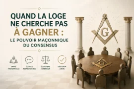 QUAND LA LOGE NE CHERCHE PAS À GAGNER : LE POUVOIR MAÇONNIQUE DU CONSENSUS