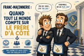 FRANC-MAÇONNERIE : QUAND TOUT LE MONDE COMPTE SUR LE FRÈRE D’À CÔTÉ