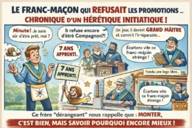 LE FRANC-MAÇON QUI REFUSAIT LES PROMOTIONS : CHRONIQUE D’UN HÉRÉTIQUE INITIATIQUE
