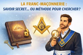 LA FRANC-MAÇONNERIE : SAVOIR SECRET… OU MÉTHODE POUR CHERCHER ?