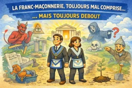 LA FRANC-MAÇONNERIE, TOUJOURS MAL COMPRISE… MAIS TOUJOURS DEBOUT