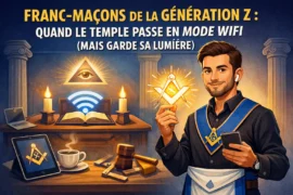 FRANC-MAÇONS DE LA GÉNÉRATION Z : QUAND LE TEMPLE PASSE EN MODE WIFI (MAIS GARDE SA LUMIÈRE)
