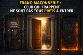 FRANC-MAÇONNERIE : CEUX QUI FRAPPENT NE SONT PAS TOUS PRÊTS À ENTRER