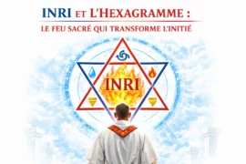 INRI ET L’HEXAGRAMME : LE FEU SACRÉ QUI TRANSFORME L’INITIÉ