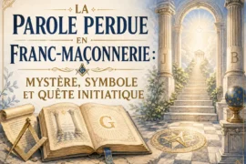 LA PAROLE PERDUE EN FRANC-MAÇONNERIE : MYSTÈRE, SYMBOLE ET QUÊTE INITIATIQUE