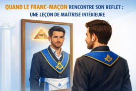 QUAND LE FRANC-MAÇON RENCONTRE SON REFLET : UNE LEÇON DE MAÎTRISE