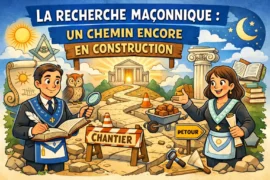 LA RECHERCHE MAÇONNIQUE : UN CHEMIN ENCORE EN CONSTRUCTION