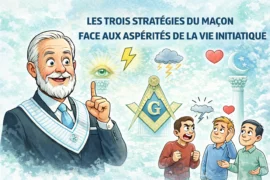 LES TROIS STRATÉGIES DU MAÇON FACE AUX ASPÉRITÉS DE LA VIE INITIATIQUE