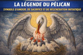 LA LÉGENDE DU PÉLICAN : SYMBOLE D’AMOUR, DE SACRIFICE ET DE RÉGÉNÉRATION INITIATIQUE