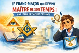LE FRANC-MAÇON QUI DEVINT MAÎTRE DE SON TEMPS : UNE LEÇON INITIATIQUE PUISSANTE