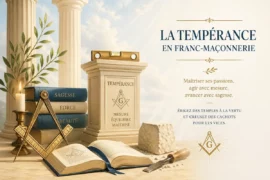 LA TEMPÉRANCE EN FRANC-MAÇONNERIE : L’ART DE MAÎTRISER SES PASSIONS