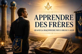 APPRENDRE DES FRÈRES : QUAND LA MAÇONNERIE NOUS OBLIGE À AGIR