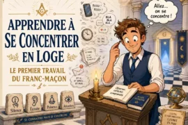 APPRENDRE À SE CONCENTRER EN LOGE : LE PREMIER TRAVAIL DU FRANC-MAÇON