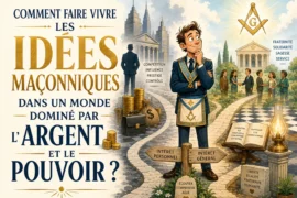 COMMENT FAIRE VIVRE LES IDÉES MAÇONNIQUES DANS UN MONDE DOMINÉ PAR L’ARGENT ET LE POUVOIR ?