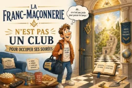 LA FRANC-MAÇONNERIE N’EST PAS UN CLUB POUR OCCUPER SES SOIRÉES