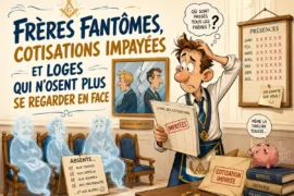 FRÈRES FANTÔMES, COTISATIONS IMPAYÉES ET LOGES QUI N’OSENT PLUS SE REGARDER EN FACE