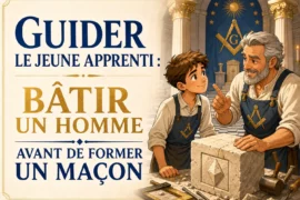 GUIDER LE JEUNE APPRENTI : BÂTIR UN HOMME AVANT DE FORMER UN MAÇON