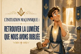 L’INITIATION MAÇONNIQUE : RETROUVER LA LUMIÈRE QUE NOUS AVONS OUBLIÉE