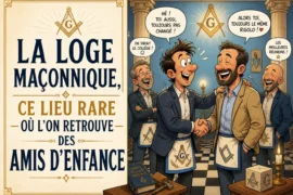 LA LOGE MAÇONNIQUE, CE LIEU RARE OÙ L’ON RETROUVE DES AMIS D’ENFANCE
