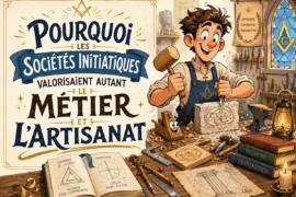 POURQUOI LES SOCIÉTÉS INITIATIQUES VALORISAIENT AUTANT LE MÉTIER ET L’ARTISANAT