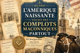 QUAND L’AMÉRIQUE NAISSANTE VOYAIT DES COMPLOTS MAÇONNIQUES PARTOUT