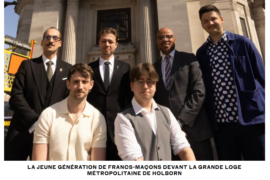 FRANC-MAÇONNERIE ET GÉNÉRATION Z : À LONDRES, LES JEUNES FRANCS-MAÇONS BOUSCULENT LES CLICHÉS