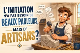 L’INITIATION N’A PAS BESOIN DE BEAUX PARLEURS, MAIS D’ARTISANS