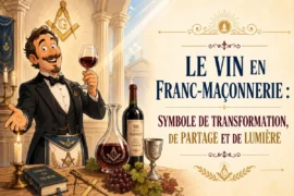 LE VIN EN FRANC-MAÇONNERIE : SYMBOLE DE TRANSFORMATION, DE PARTAGE ET DE LUMIÈRE