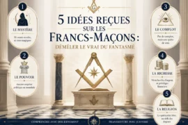 5 IDÉES REÇUES SUR LES FRANCS-MAÇONS : DÉMÊLER LE VRAI DU FANTASMÉ