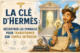 LA CLÉ D’HERMÈS : DÉCHIFFRER LES SYMBOLES POUR TRANSFORMER SON TEMPLE INTÉRIEUR