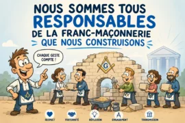 NOUS SOMMES TOUS RESPONSABLES DE LA FRANC-MAÇONNERIE QUE NOUS CONSTRUISONS