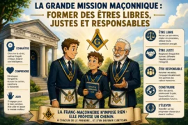 LA GRANDE MISSION MAÇONNIQUE : FORMER DES ÊTRES LIBRES, JUSTES ET RESPONSABLES