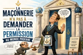 LA MAÇONNERIE N’A PAS À DEMANDER LA PERMISSION AU MONDE PROFANE