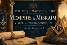 CHRONIQUE MACONNIQUE 480 – MEMPHIS & MISRAÏM