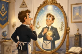 CE QUE LE MIROIR RÉVÈLE AU FRANC-MAÇON SUR LUI-MÊME