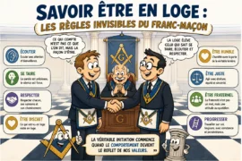 SAVOIR ÊTRE EN LOGE : LES RÈGLES INVISIBLES DU FRANC-MAÇON