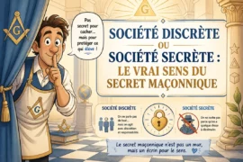SOCIÉTÉ DISCRÈTE OU SOCIÉTÉ SECRÈTE : LE VRAI SENS DU SECRET MAÇONNIQUE
