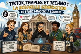 TIKTOK, TEMPLES ET TECHNO : LA NOUVELLE GÉNÉRATION DE FRANCS-MAÇONS À LONDRES