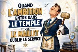 QUAND L’AMBITION ENTRE DANS LE TEMPLE ET QUE LE MAILLET OUBLIE LE SERVICE