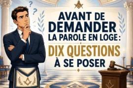 AVANT DE DEMANDER LA PAROLE EN LOGE : DIX POINTS À MÉDITER