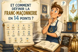 ET COMMENT DEFINIR LA FRANC-MACONNERIE EN 14 POINTS ?