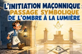 L’INITIATION MAÇONNIQUE : PASSAGE SYMBOLIQUE DE L’OMBRE À LA LUMIÈRE