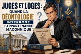 FRANCE – JUGES ET LOGES : QUAND LA DÉONTOLOGIE INTERROGE L’APPARTENANCE MAÇONNIQUE