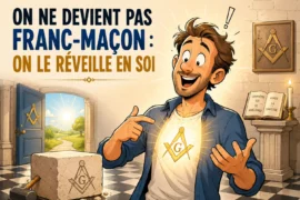 ON NE DEVIENT PAS FRANC-MAÇON : ON LE RÉVEILLE EN SOI