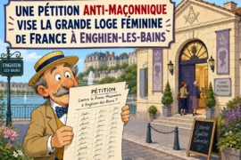 UNE PÉTITION ANTI-MAÇONNIQUE VISE LA GRANDE LOGE FÉMININE DE FRANCE À ENGHIEN-LES-BAINS