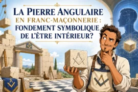 LA PIERRE ANGULAIRE EN FRANC-MAÇONNERIE : FONDEMENT SYMBOLIQUE DE L’ÊTRE INTÉRIEUR